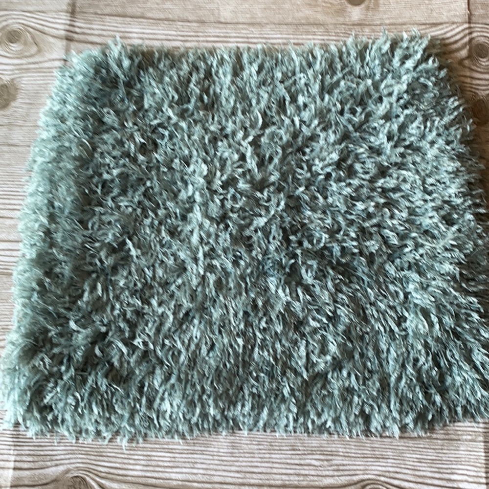Zara Deep Mint Feather Skirt